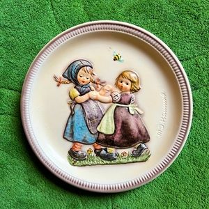 M. J. Hummel by W. Goebel. Anniversary Plate. “Spring Dance” 2nd Edition 1980.